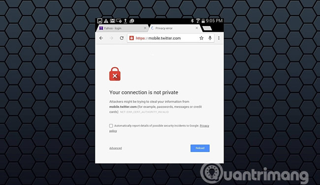 Picture 19 of Quickly fix the 'Your connection is not private' error on Chrome browser.