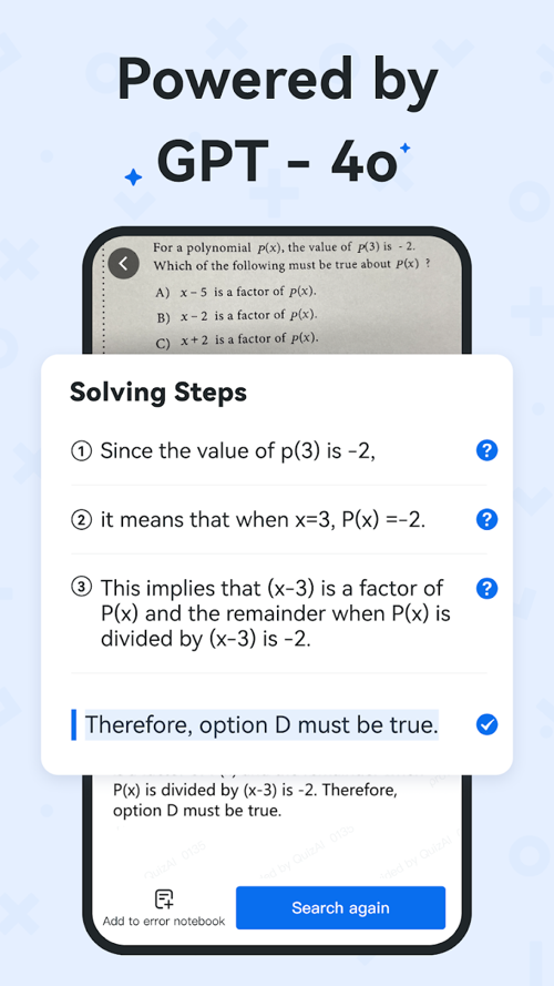 Picture 2 of Quiz AI: AI Homework Assistant