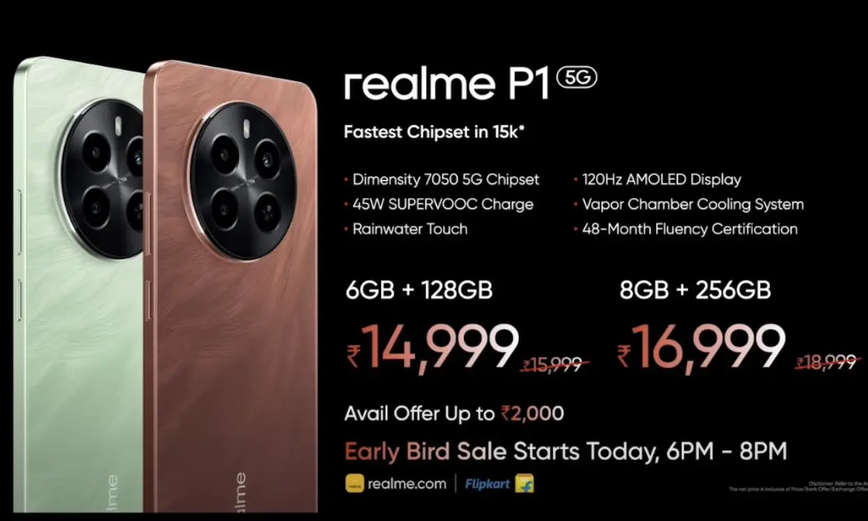 Realme P1 and P1 Pro launched! - TipsMake.com