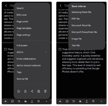 Reasons to ditch Google Keep for Samsung Notes Picture 6