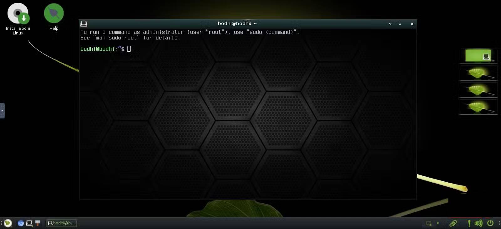 Reasons to try the Bodhi Linux distribution Picture 1