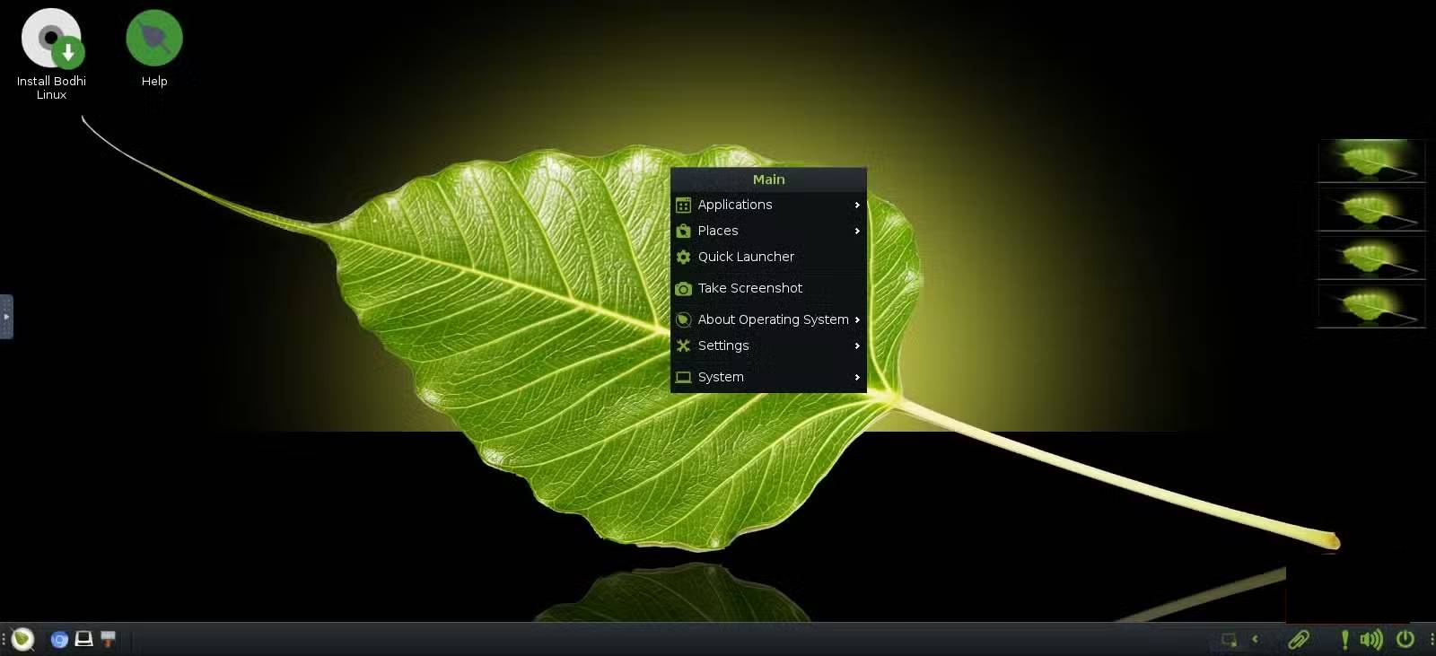 Reasons to try the Bodhi Linux distribution Picture 3