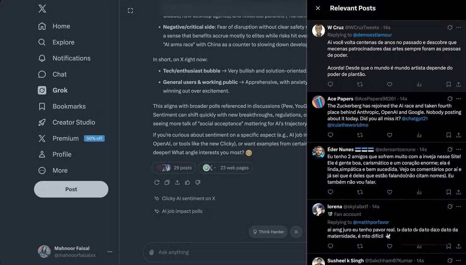 Picture 10 of Why do many people still use Grok instead of ChatGPT or Claude?