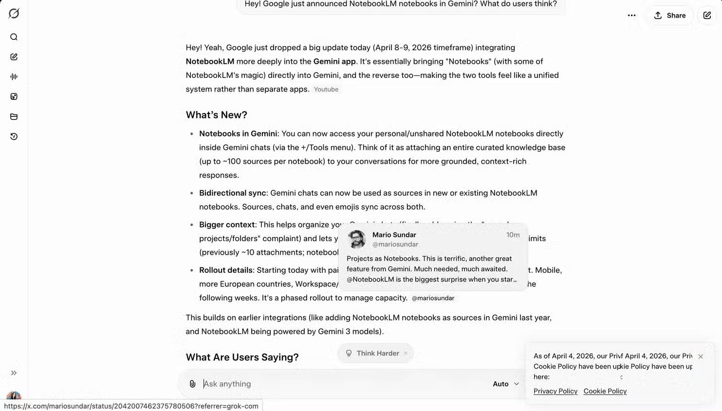 Picture 5 of Why do many people still use Grok instead of ChatGPT or Claude?