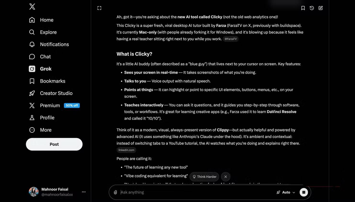 Picture 9 of Why do many people still use Grok instead of ChatGPT or Claude?