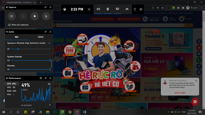 Record Laptop Win 10 screen without software Picture 1