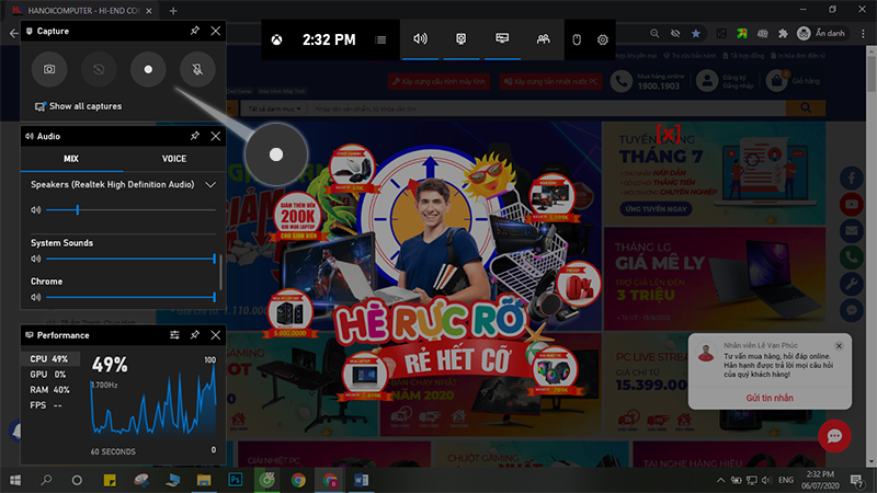 Record Laptop Win 10 screen without software Picture 2