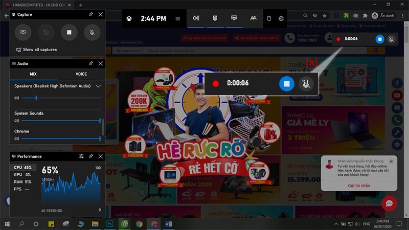Record Laptop Win 10 screen without software Picture 3