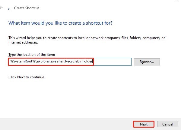 Recycle Bin Windows 11 not found, very easy fix Picture 7