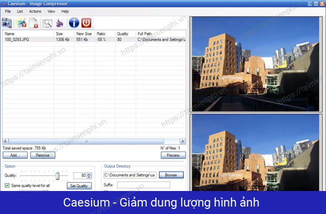 Picture 2 of Reduce image size, compress image size on your computer.
