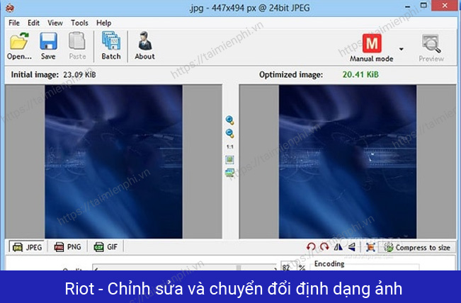 Picture 3 of Reduce image size, compress image size on your computer.