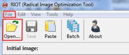 Picture 2 of Reduce image size using Radical Image Optimize Tool (RIOT)