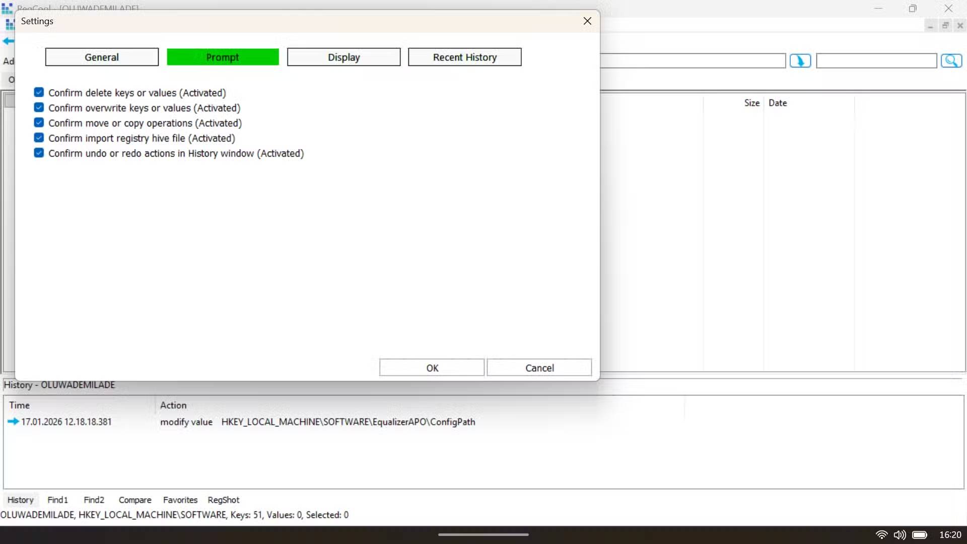 RegCool - A safe Windows Registry editor Picture 12