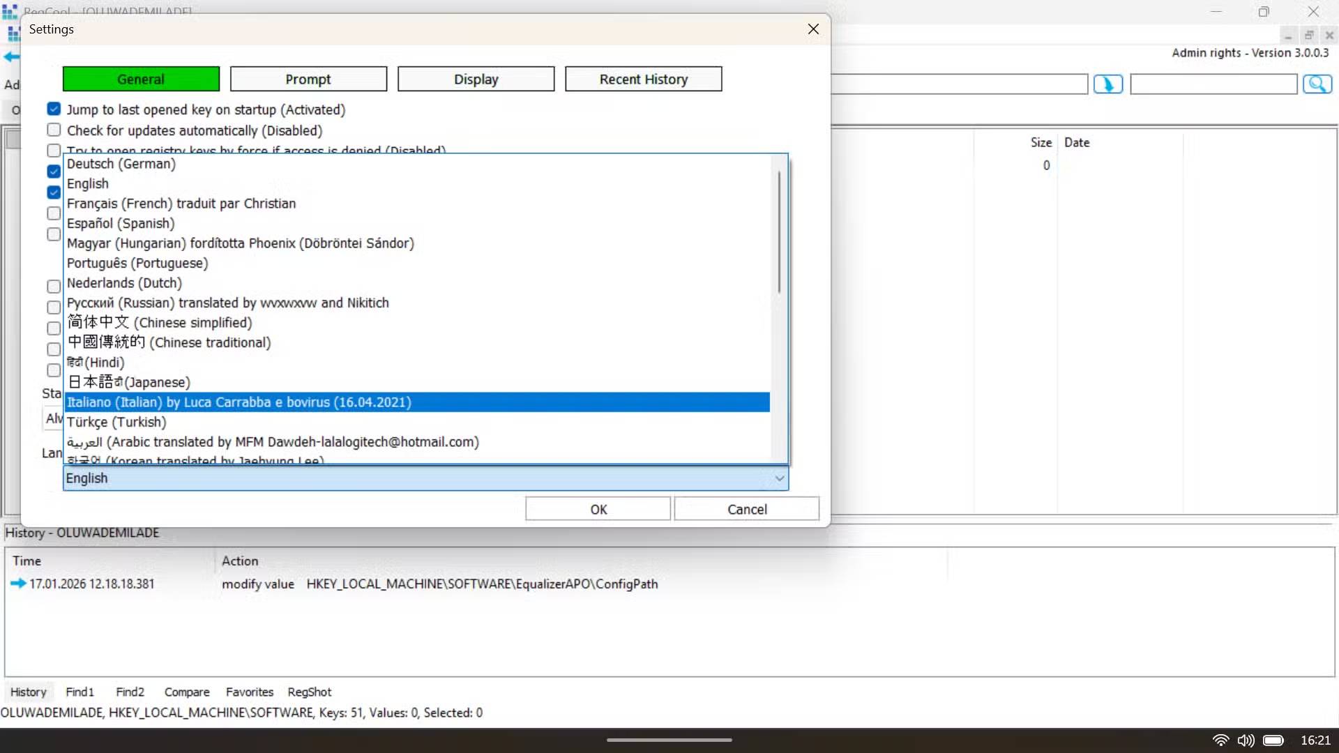 RegCool - A safe Windows Registry editor Picture 15