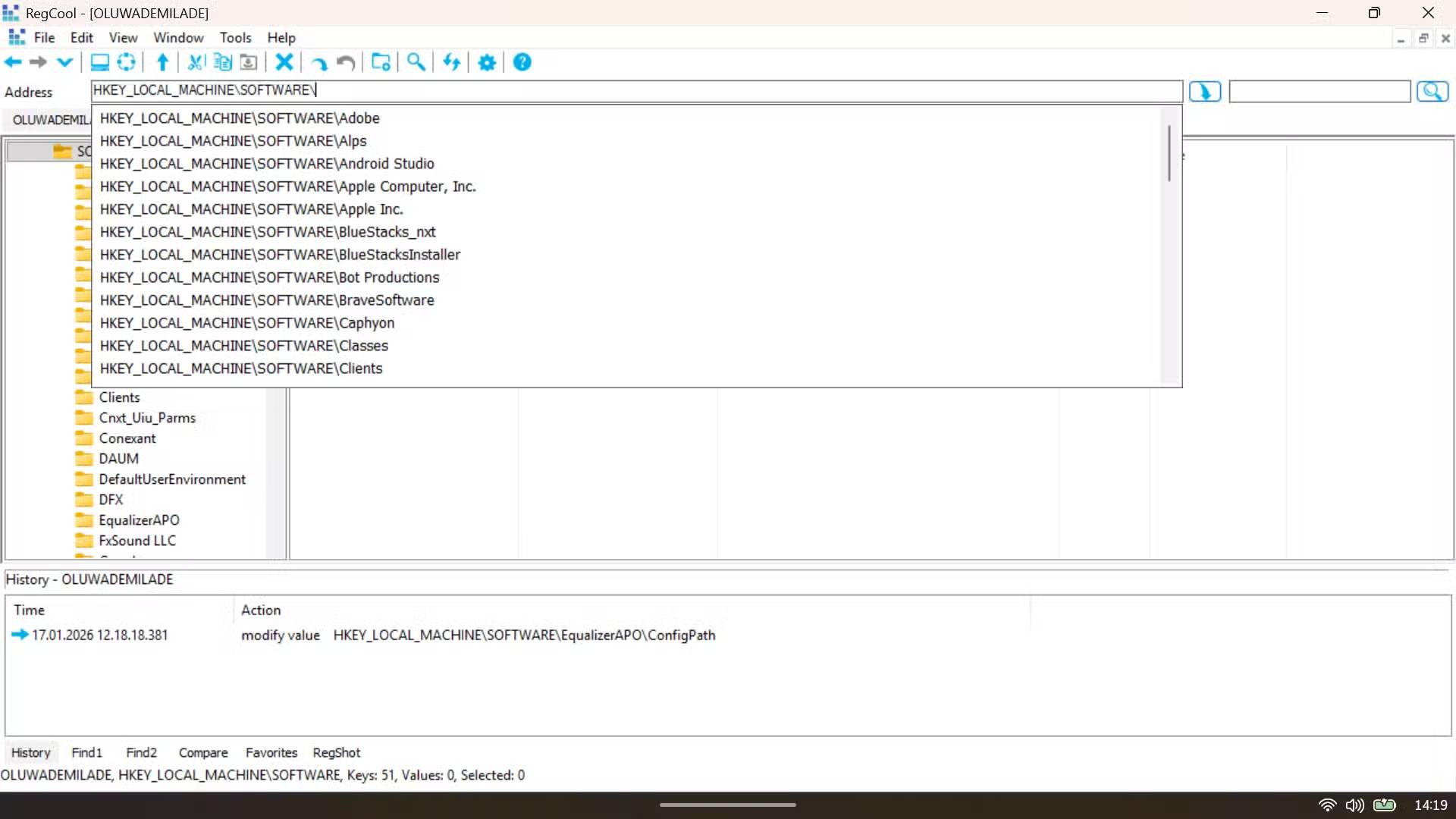 RegCool - A safe Windows Registry editor Picture 7