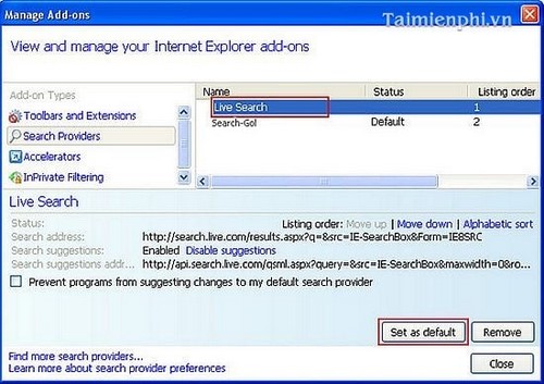 Picture 16 of Remove Search-Gol from Firefox, Chrome, and IE browsers.