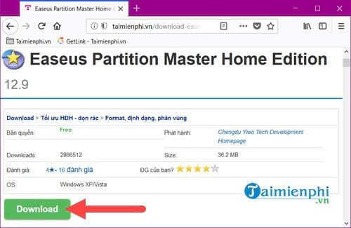 Picture 1 of Repartitioning your hard drive using EaseUS Partition Master will not result in data loss.