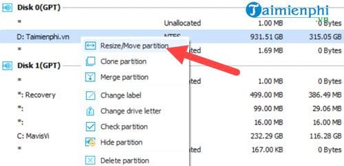 Picture 3 of Repartitioning your hard drive using EaseUS Partition Master will not result in data loss.