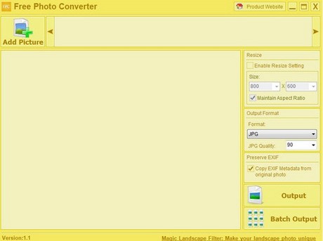 Picture 2 of Resize images, image resizing software
