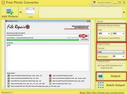 Picture 4 of Resize images, image resizing software