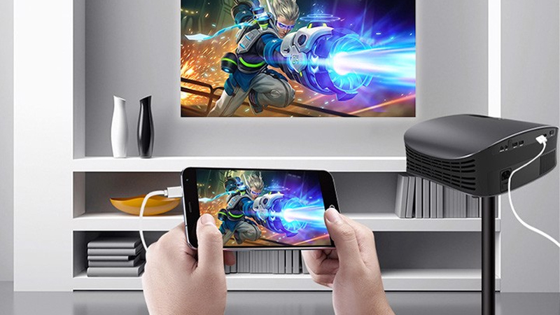 Revealing how to connect your phone to a projector simply and quickly Picture 2