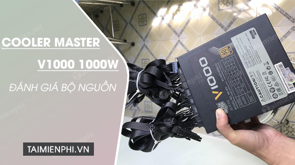 Picture 1 of Review of the Cooler Master V1000 1000W power supply