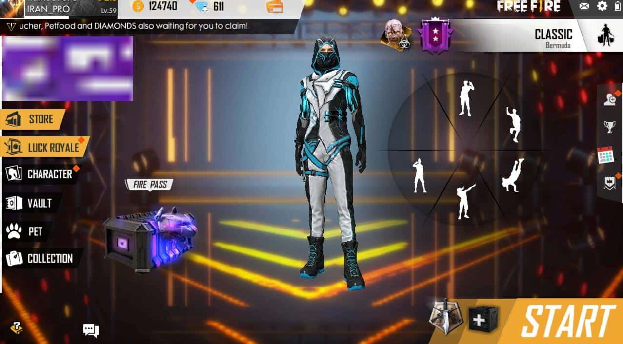 Picture 33 of Rich Free Fire profile pictures, rich Free Fire account screenshots, rich Free Fire profile photos