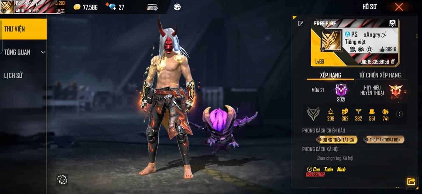 Picture 4 of Rich Free Fire profile pictures, rich Free Fire account screenshots, rich Free Fire profile photos