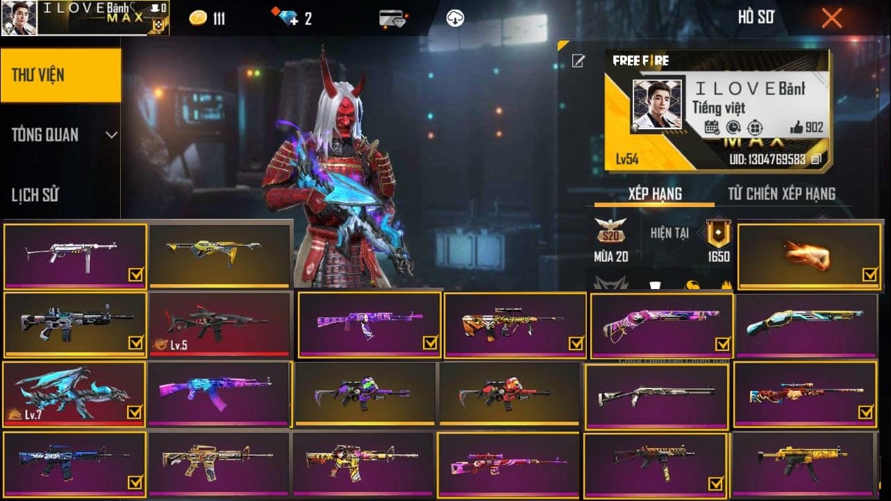 Picture 6 of Rich Free Fire profile pictures, rich Free Fire account screenshots, rich Free Fire profile photos