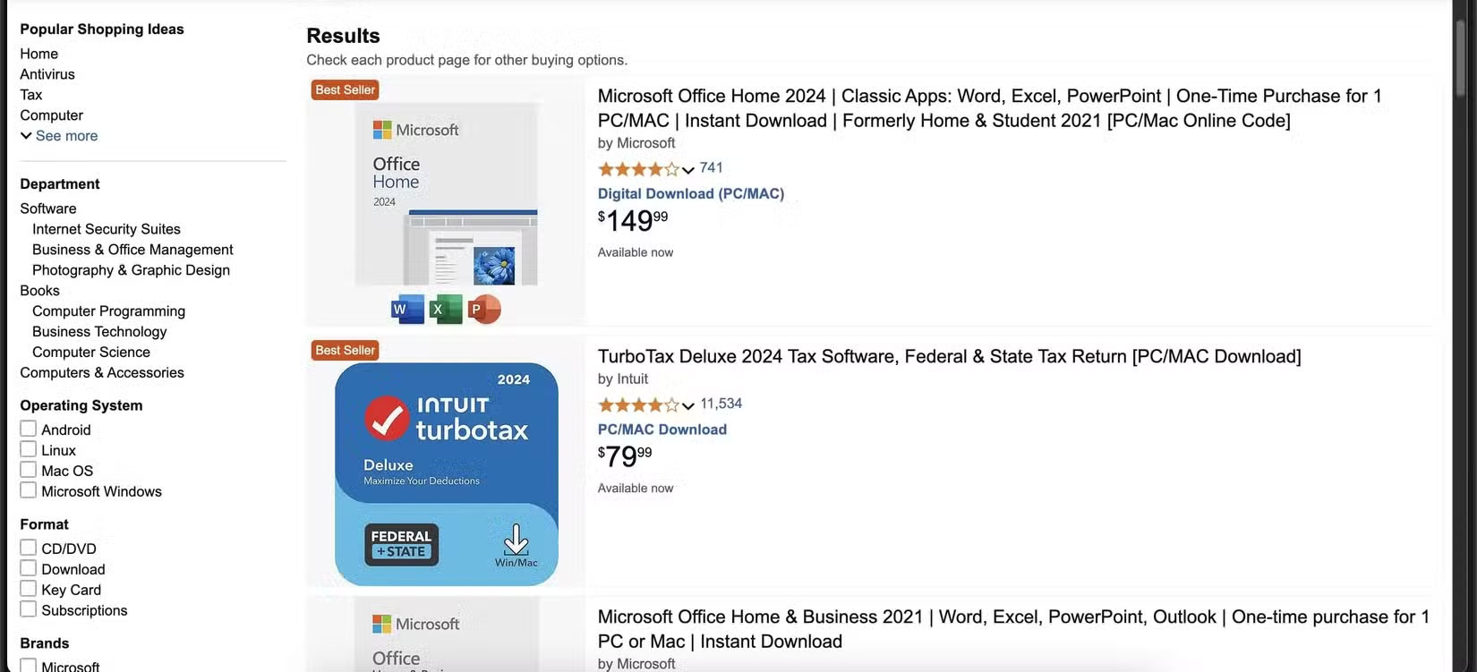 The risks of buying software on Amazon Picture 1