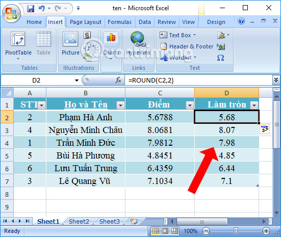 Round function, how to use rounding function in Excel - Rounding ...