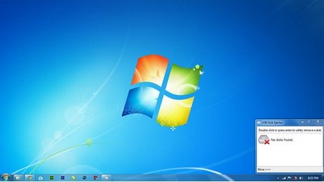 Picture 2 of Safely disconnect the USB device using the USB Disk Ejector.
