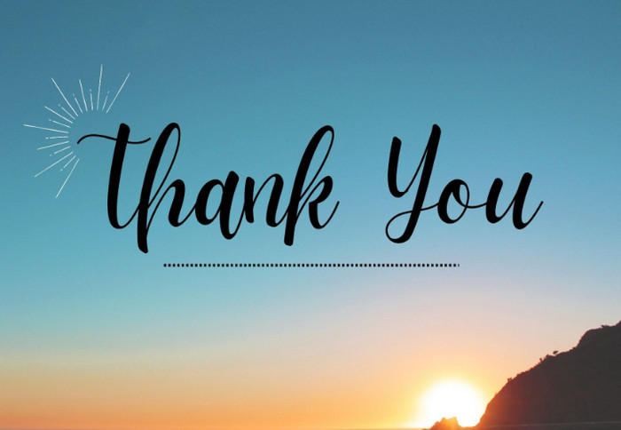 images 12 of Sample thank-you message in PowerPoint slides