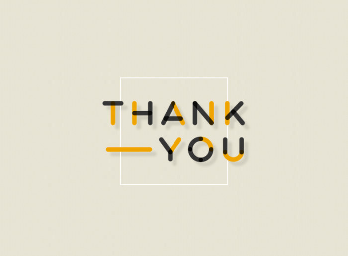 images 14 of Sample thank-you message in PowerPoint slides