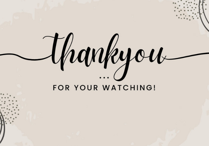images 3 of Sample thank-you message in PowerPoint slides