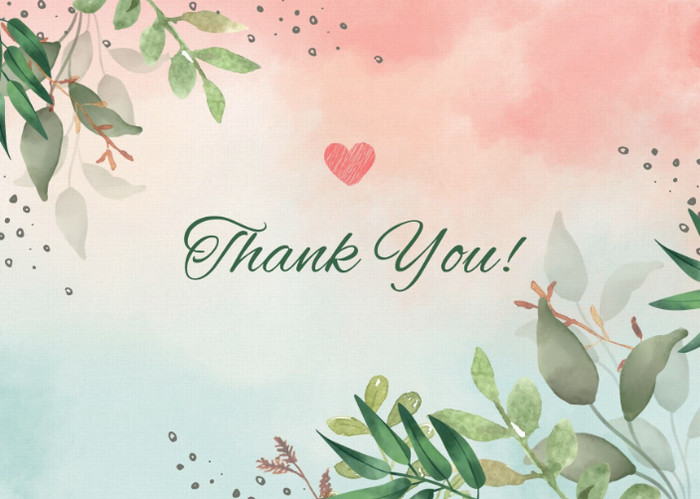images 7 of Sample thank-you message in PowerPoint slides