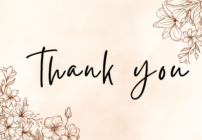 images 9 of Sample thank-you message in PowerPoint slides