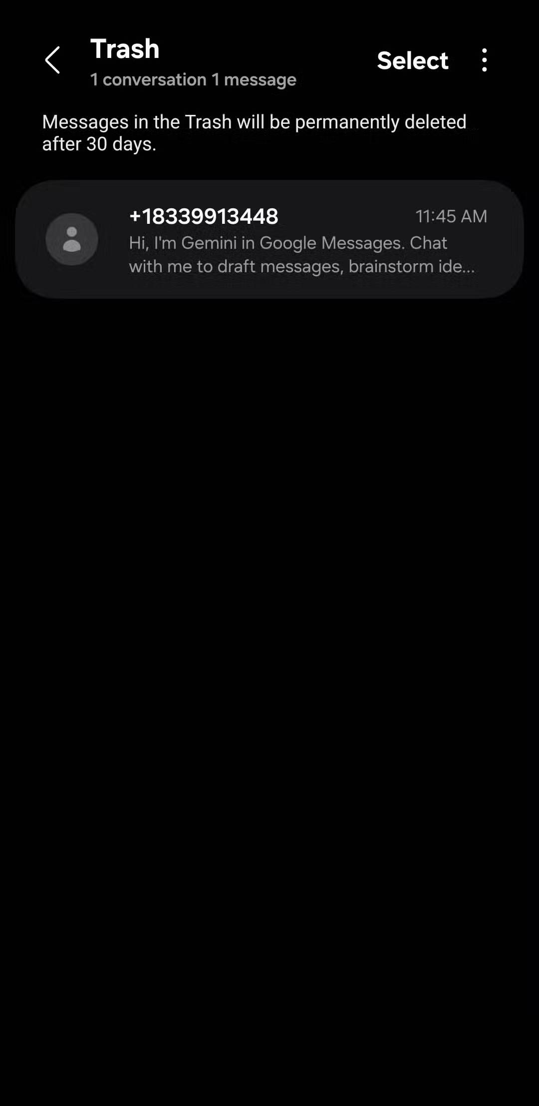 Samsung Messages still has one exclusive feature that Google hasn't been able to replicate yet. Picture 9