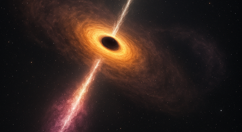 Scientists witness the 'resurrection' of a monstrous black hole after 100 million years. Picture 3