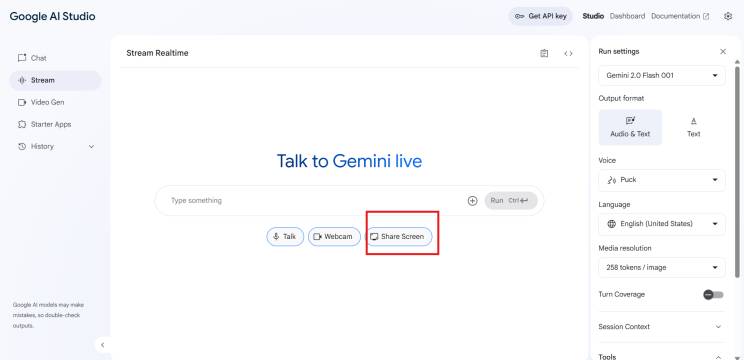 How Google AI Studio's Screen Share Feature Revolutionizes Landing Page Optimization? Picture 1