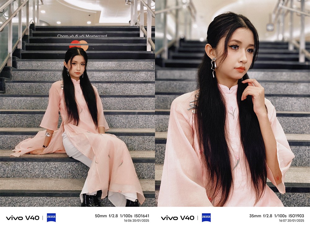 See the full set of Tet photos taken with vivo V40 5G at extremely hot check-in locations Picture 7