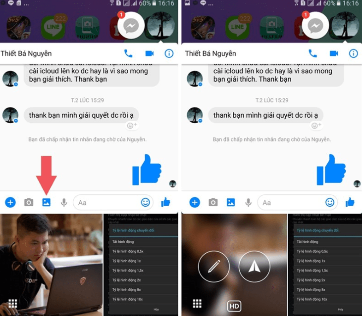 Sending Photos via Messenger with Reduced Quality – Solution Picture 5