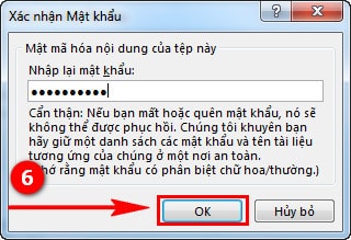 Picture 6 of Set a password for your Excel 2016 file, create a password to protect your Office 2016 Excel file.