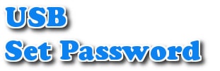 Picture 1 of Set a password for your USB drive, create a password to protect your USB drive using USB Security.