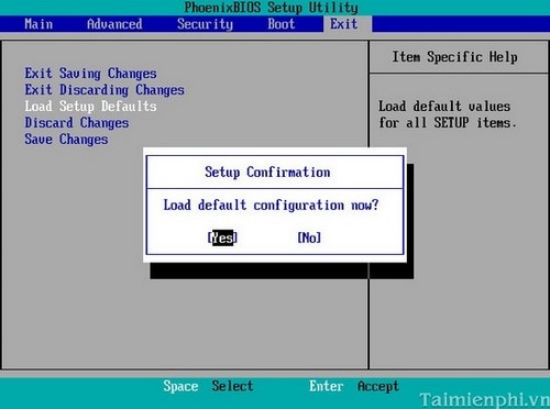 Picture 10 of Set the basic parameters for the computer.