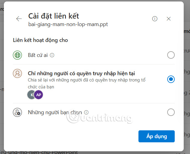 How to protect OneDrive sharing links Picture 4