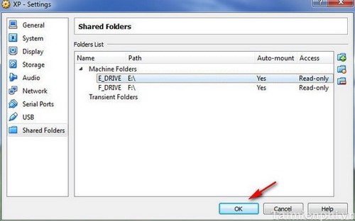 Picture 13 of Sharing data between a physical machine and a virtual machine on VirtualBox.