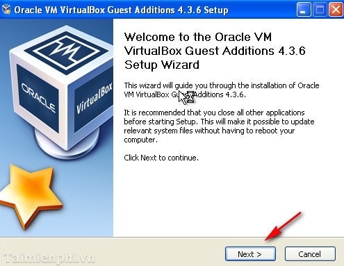Picture 4 of Sharing data between a physical machine and a virtual machine on VirtualBox.