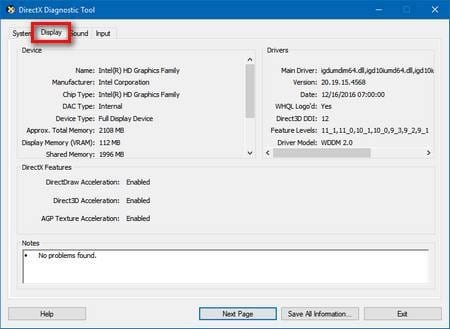 Shortcut keys to check computer configuration, check PC hardware Picture 6