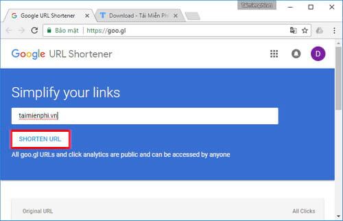 Shorten links and create QR Codes with goo.gl Picture 10